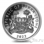 Сьерра-Леоне 1 доллар 2022 Антилопа