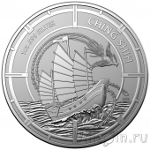 Соломоновы острова 2 доллара 2021 Госпожа Чжэн