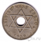 Британская Западная Африка 1 пенни 1919