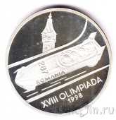 Румыния 100 лей 1998 Зимние Олимпийские Игры в Нагано: Бобслей