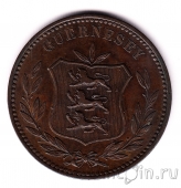 Гернси 8 дублей 1885