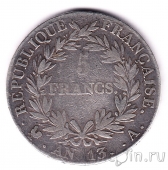 Франция 5 франков 1804