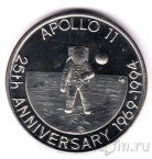 Тёркс и Кайкос 5 крон 1993 Аполлон 11 - Прогулка по Луне