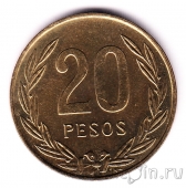 Колумбия 20 песо 1987