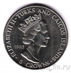 Тёркс и Кайкос 5 крон 1993 Горнолыжный спорт