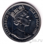Остров Мэн 1 крона 1995 Рудольф Дизель. Дизельный двигатель