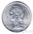 Французская Территория Афаров и Исса 5 франков 1968