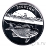 Ниуэ 1 доллар 2014 Рыбалка