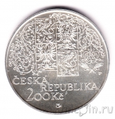 Чехия 200 крон 2002 Художник Миколаш Алеш