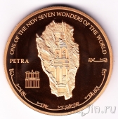Иордания 5 динаров 2007 Новые семь чудес света - Петра