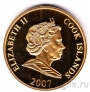 Острова Кука 1 доллар 2007 Короли и Королевы Британии - Анна