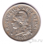 Аргентина 10 сентаво 1905