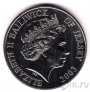 Джерси 5 фунтов 2003 50 лет Коронации Елизаветы II