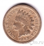 США 1 цент 1862