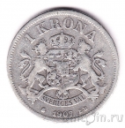 Швеция 1 крона 1907