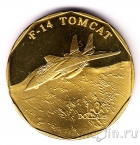 Маршалловы острова 10 долларов 1995 Истребитель F-14 Tomcat