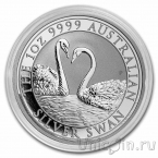 Австралия 1 доллар 2022 Лебеди