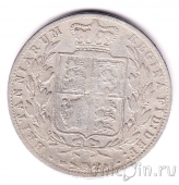Великобритания 1/2 кроны 1874