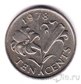 Бермуды 10 центов 1978