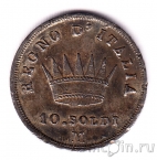 Королевство Италия 10 сольди 1809