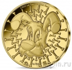 Франция 5 евро 2022 Астерикс, Обеликс и Идефикс (золото)