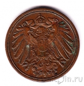 Германская Империя 1 пфенниг 1900 (F)