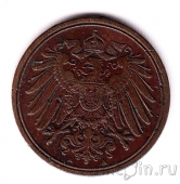 Германская Империя 1 пфенниг 1890 (A)