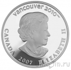 Канада 25 долларов 2007 Олимпиада в Ванкувере. Биатлон