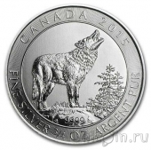 Канада 2 доллара 2015 Волк