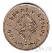 : INDIA: Burma & Ceylon Automatic Machine Co. (1930-1947)