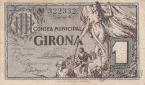 Херона 1 песета 1937 (Гражданская война в Испании)