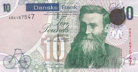 Северная Ирландия 10 фунтов 2013