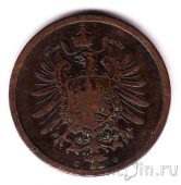 Германская Империя 2 пфеннига 1876 (C)
