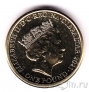 Гибралтар 1 фунт 2021 95 лет Королеве Елизавете II