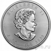 Канада 5 долларов 2022 Кленовый лист
