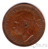 Великобритания 1/2 пенни 1940