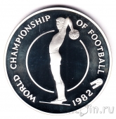 Ямайка 10 долларов 1982 Чемпионат мира по футболу