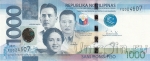 Филиппины 1000 песо 2021