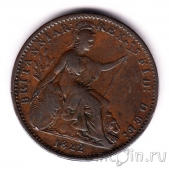 Великобритания 1 фартинг 1822