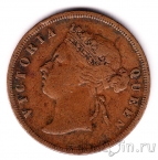 Стрейтс-Сетлментс 1 цент 1887