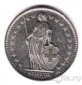 Швейцария 1/2 франка 1980