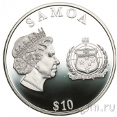 Самоа 10 тала 2011 Бриллиантовый юбилей правления Елизаветы II