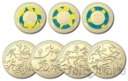 Австралия набор 7 монет 2022 Игры содружества в Бирмингеме