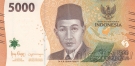 Индонезия 5000 рупий 2022