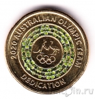 Австралия 2 доллара 2020 Летние Олимпийские игры в Токио - Преданность