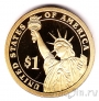 США 1 доллар 2007 №01 Джордж Вашингтон (proof)
