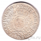 Франция 1 экю 1735 (K)