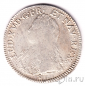 Франция 1 экю 1735 (K)