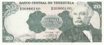 Венесуэла 20 боливаров 1989