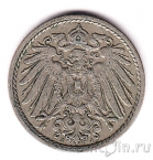 Германская Империя 5 пфеннигов 1896 (J)
